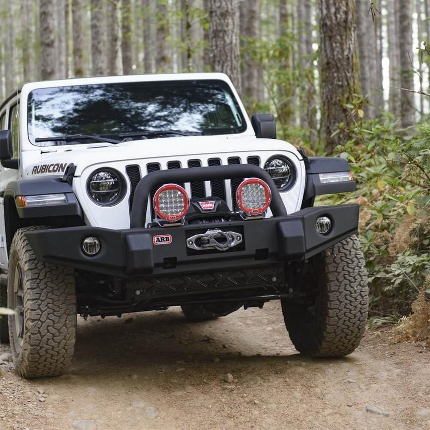 Бампер передний для Jeep Wrangler JL ARB Deluxe силовой под лебёдку