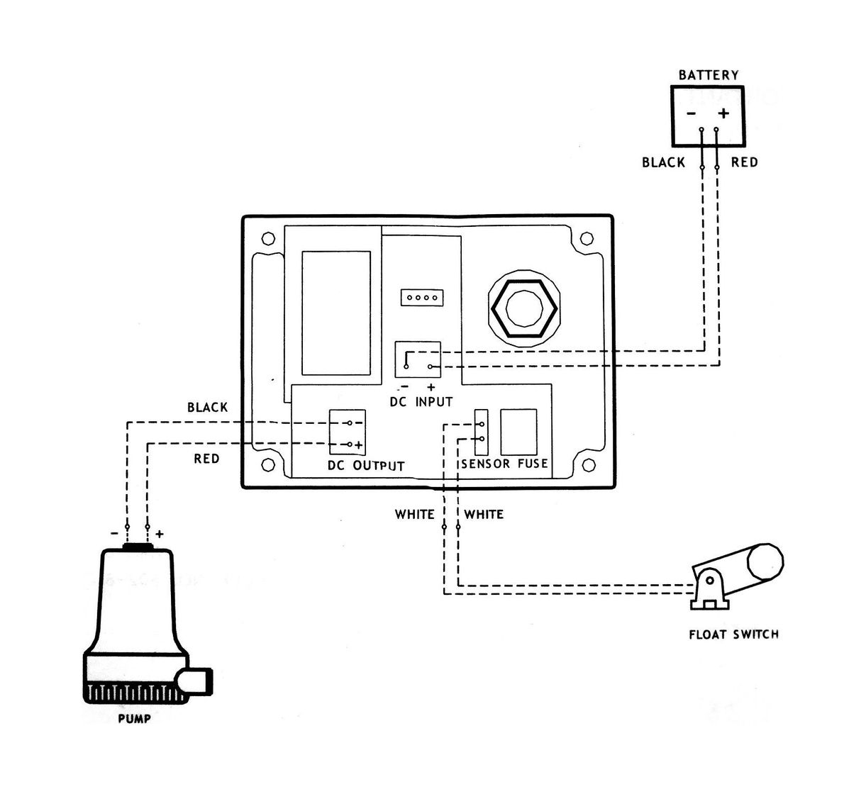 картинка Комплект управления водооткачивающей помпой