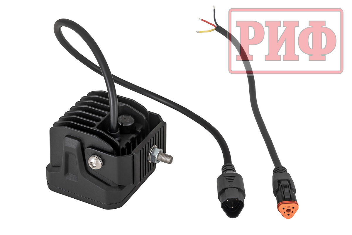 картинка Светодиодная фара рабочего света РИФ 82x78x76 мм 20W LED