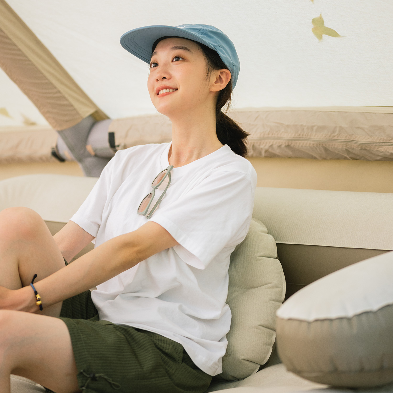 картинка Надувная подушка Naturehike CNH22ZT009 бежевый