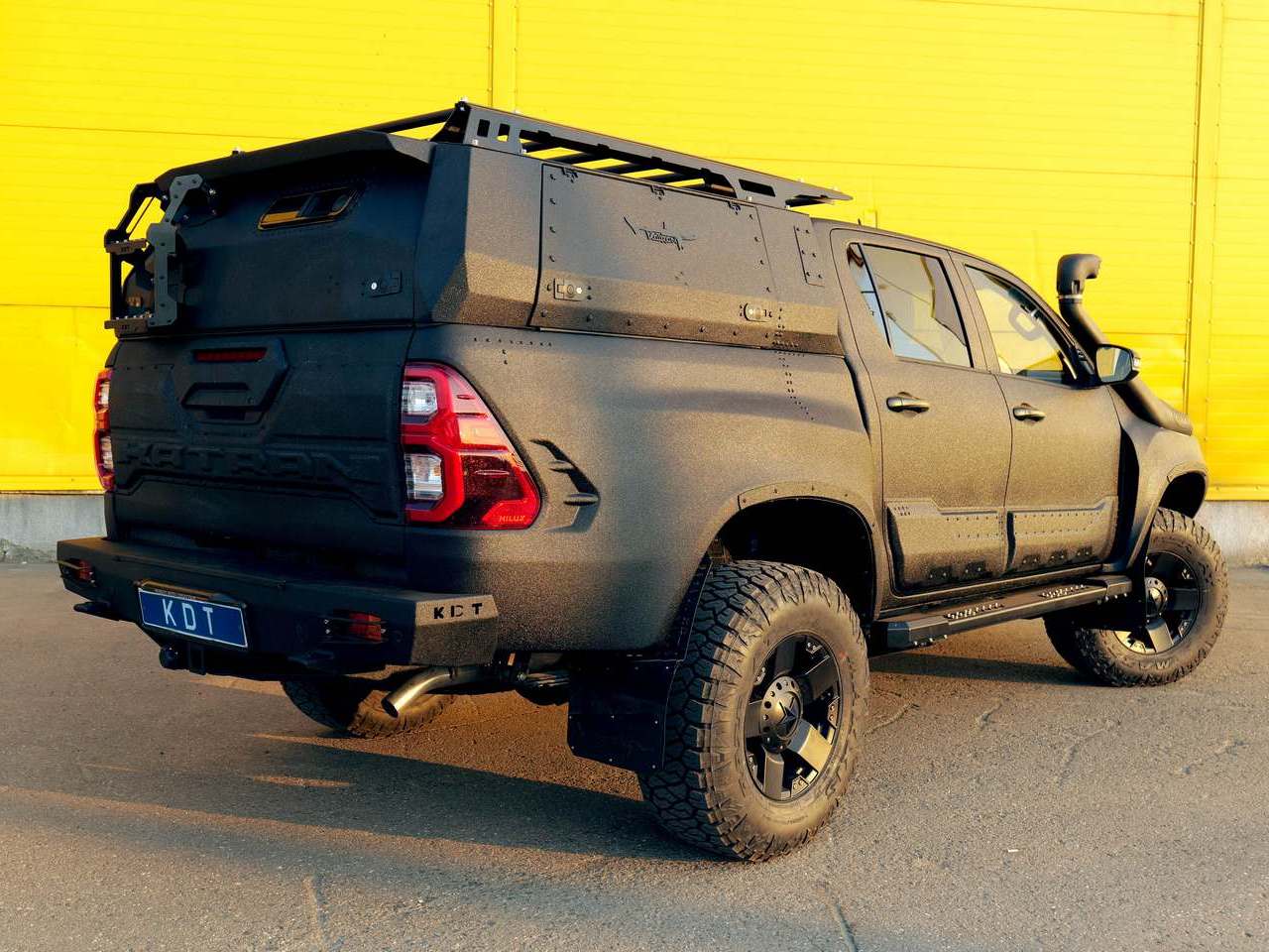 картинка Кунг алюминиевый для Toyota Hilux (VIII поколение) 3 двери — KDT 15281L