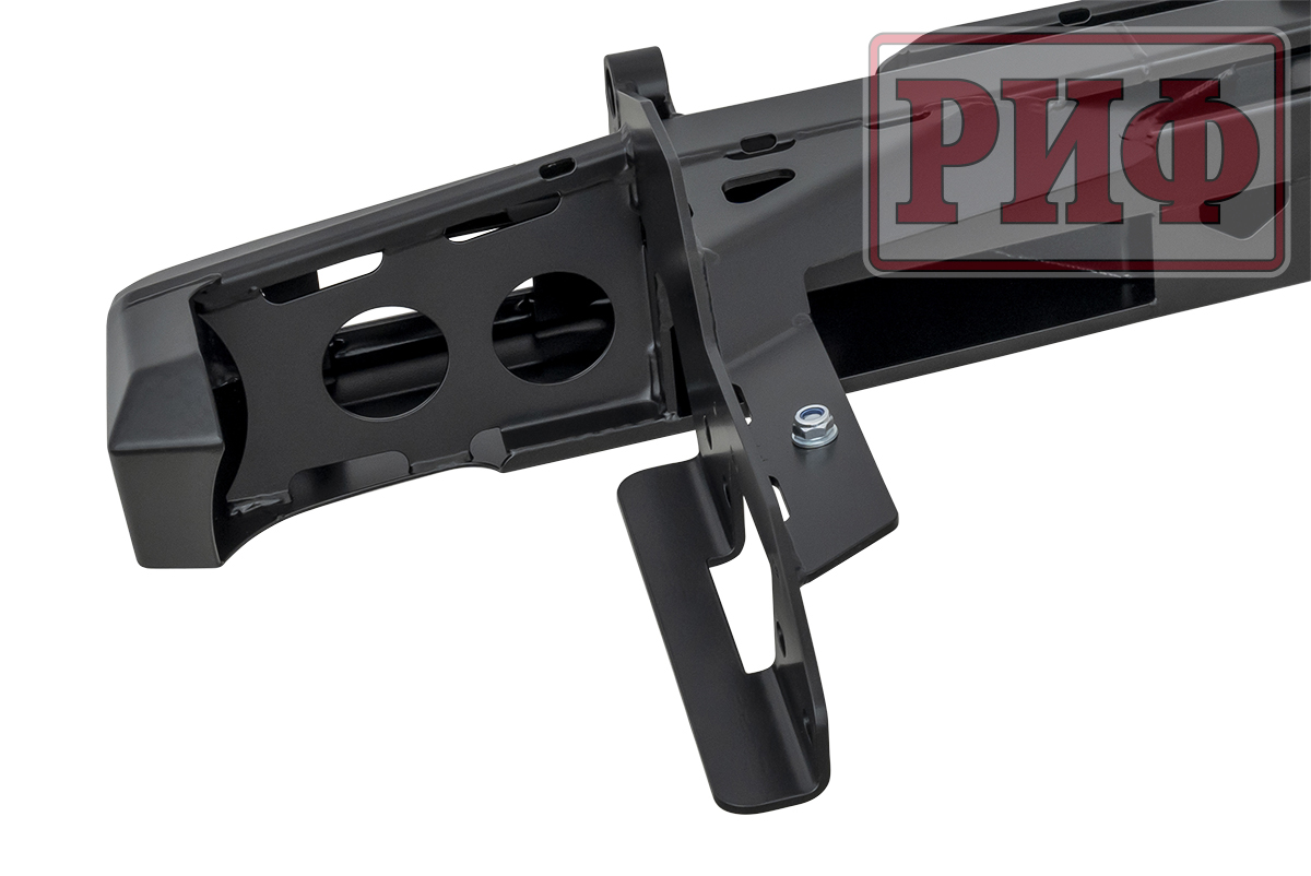 картинка Бампер задний РИФ Toyota HILUX/VIGO 05+ с фаркопом и фонарями