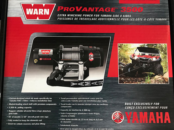 картинка Лебедка WARN Provantage 3500 Yamaha-kit