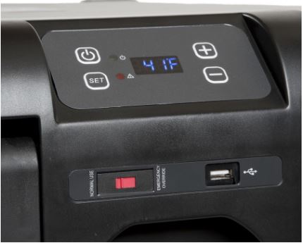 картинка Холодильник-морозильник переносной Vitrifrigo 45литров, 12/24V, -22ᵒC