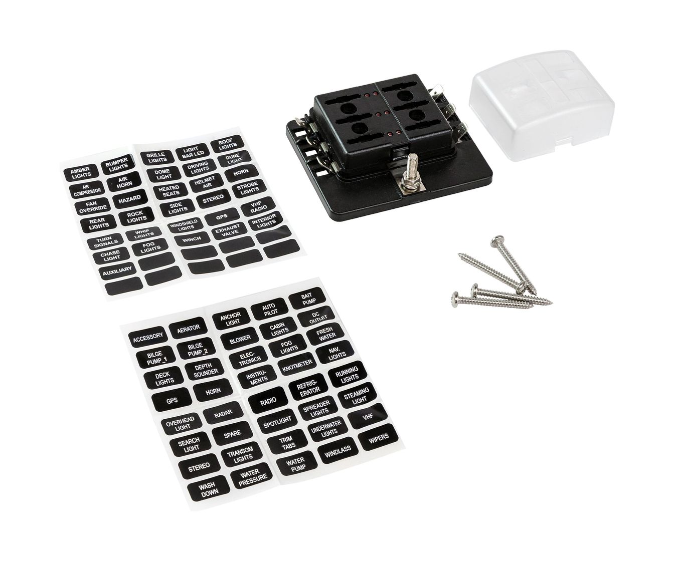 картинка Блок на 6 предохранителей, Marine Rocket