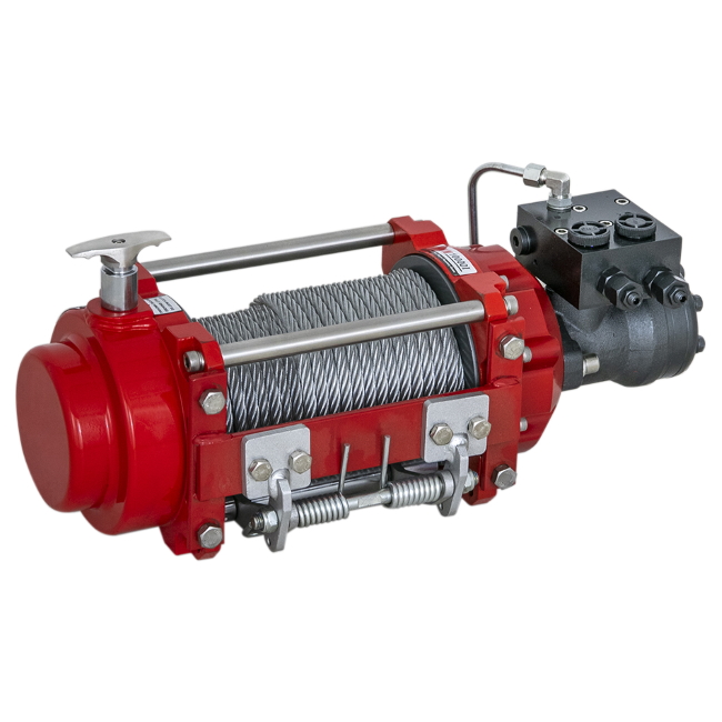 картинка Гидравлическая лебедка Runva 10000 lbs 4536 кг 25.5:1 в раму