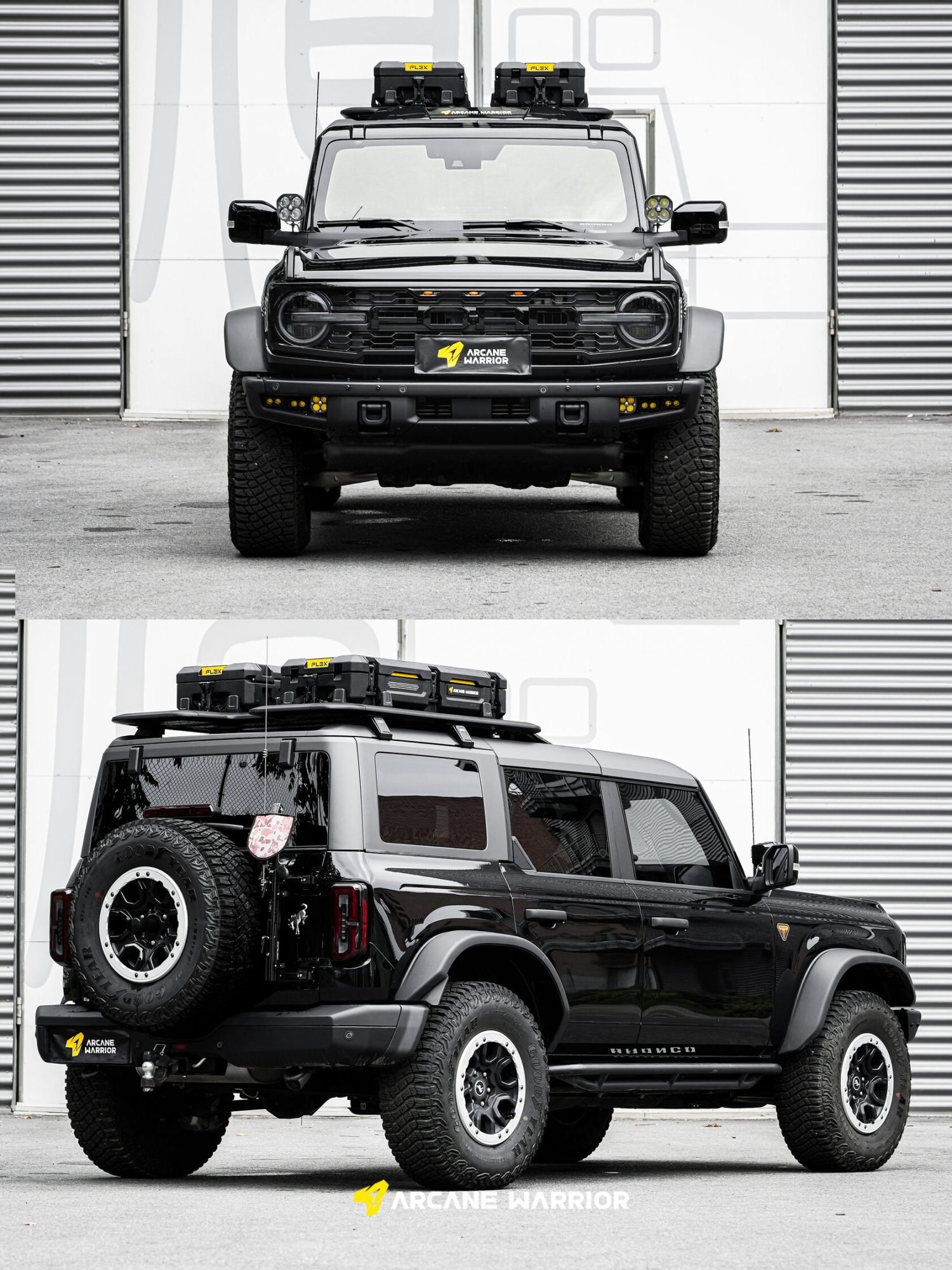 картинка Багажник экспедиционный STORM Roof Rack для FORD Bronco (короткий)
