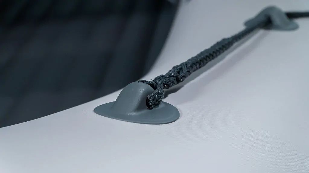 картинка Надувная лодка ПВХ, RiverBoats RB 350 НДНД, серо-оранжевый