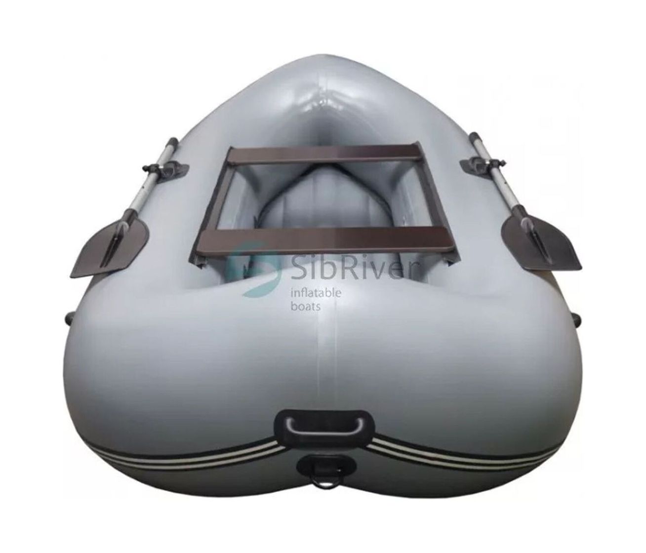 картинка Надувная лодка ПВХ Ангара 270 НД, серый, SibRiver