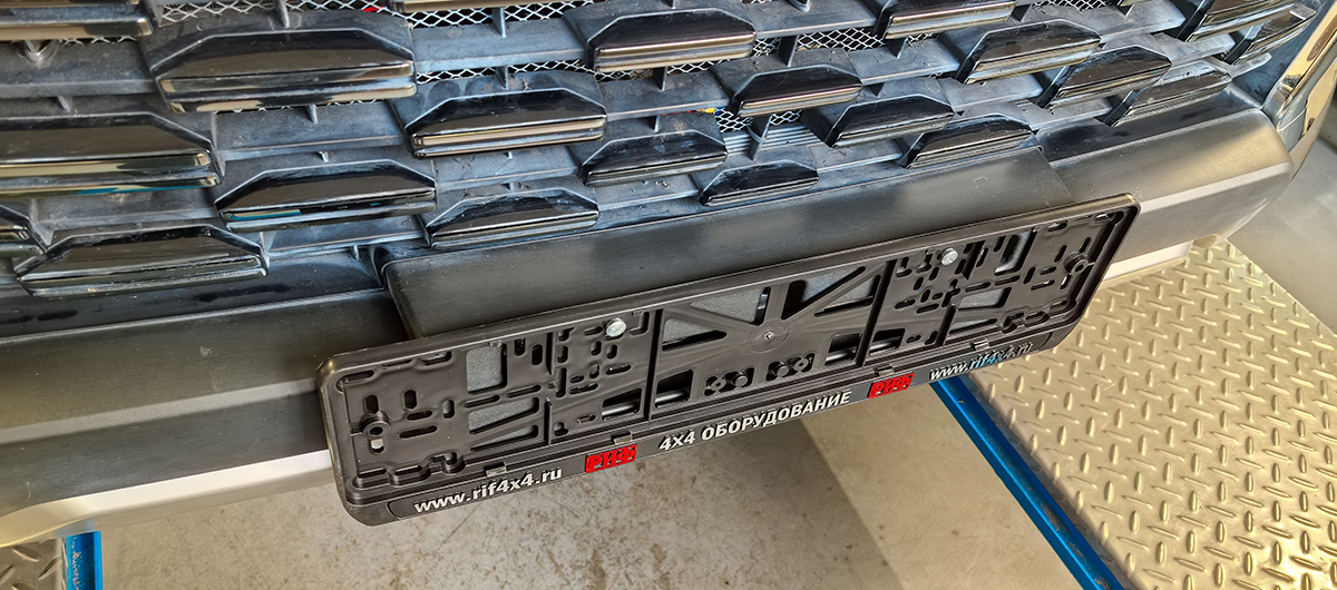 картинка Площадка лебедки Changan Hunter Plus в штатный бампер 