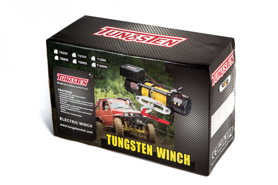 Лебедка Tungsten Winch 9500 синтетика