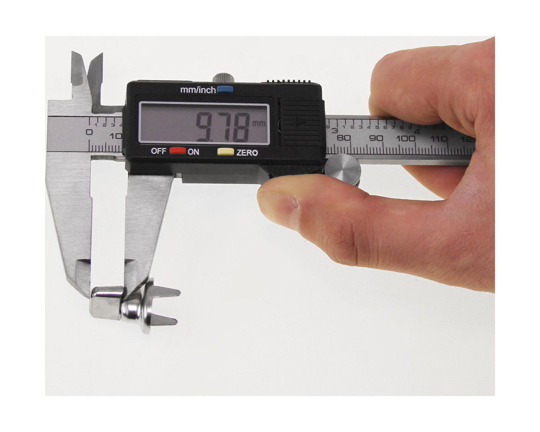 картинка Застежка тентовая DOT поворотная c лапками, никелированная латунь