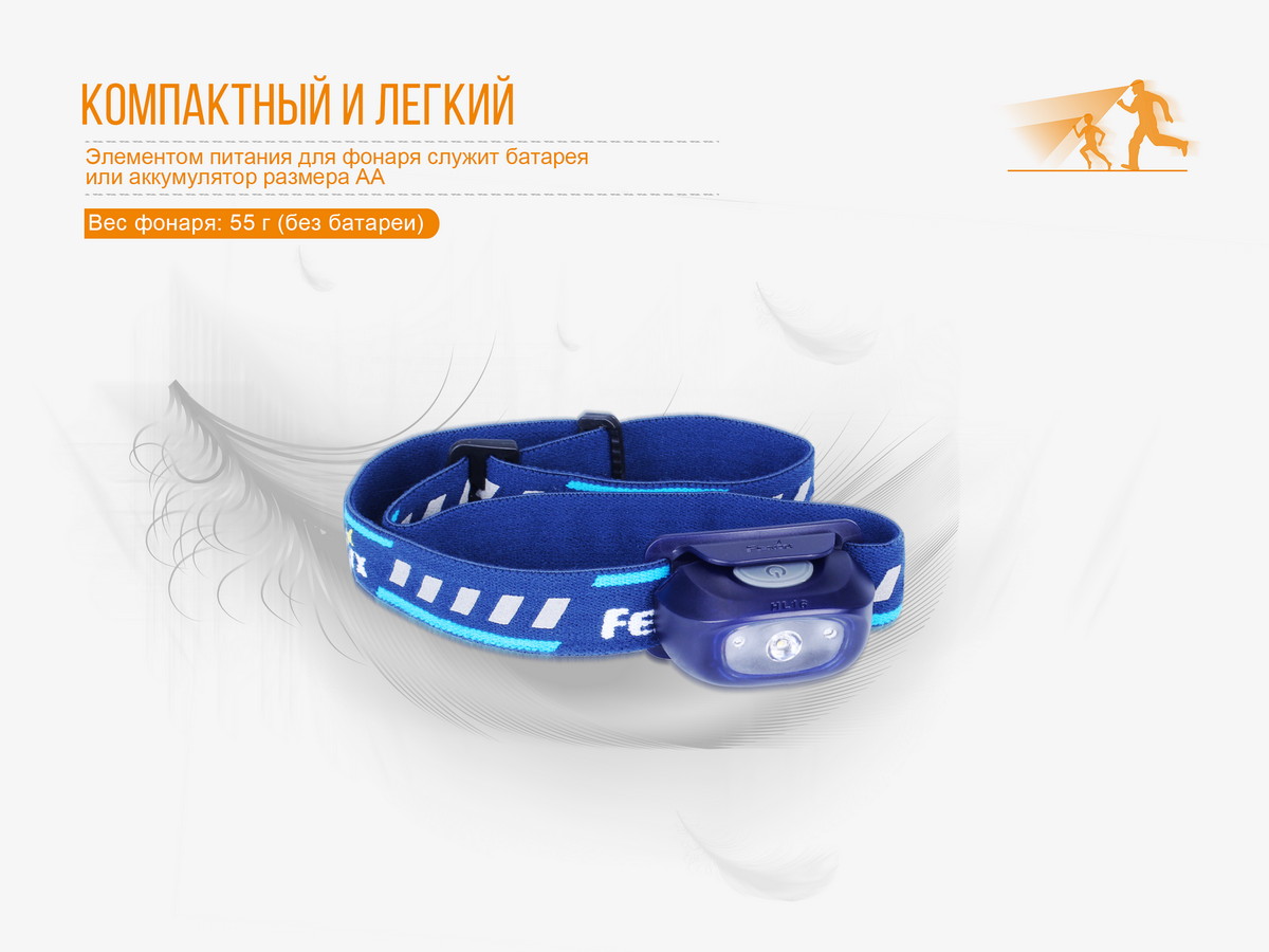 картинка Налобный фонарь Fenix HL16 желтый