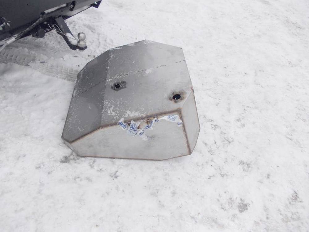 картинка Бак топливный KDT 160л вместо штатного для Toyota Land Cruiser 76/78, увеличенной емкости из нержаве