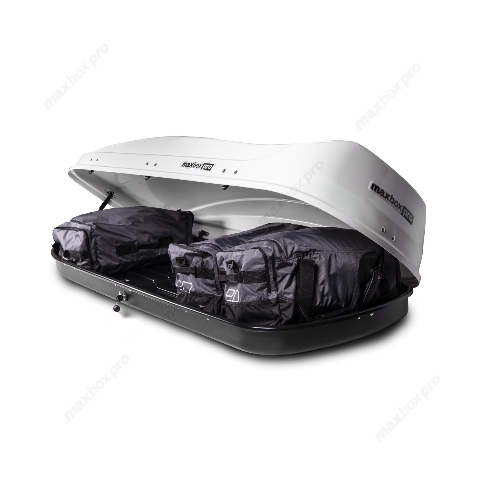 Автобокс MaxBox PRO 520 (большой) белый глянцевый