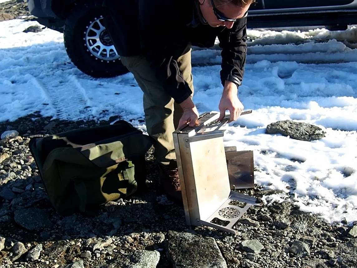 картинка Мангал "КДТ" из пищевой нержавеющей стали