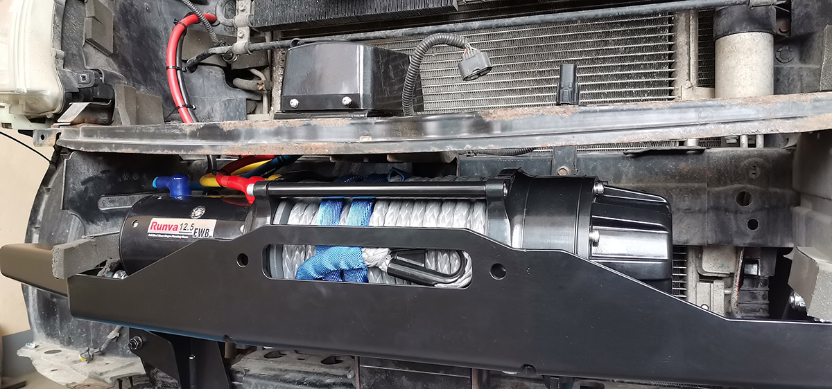 картинка Площадка лебедки Nissan Patrol Y62 2010+