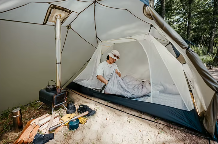 картинка Палатка Naturehike Massif Solo 1-местная, алюминиевый каркас, песочная