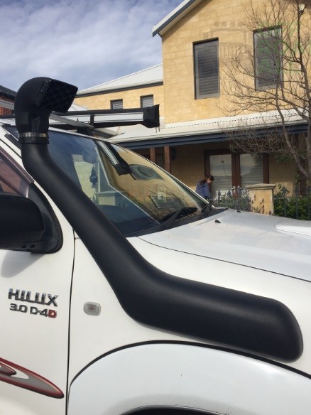 картинка Шноркель для Toyota Hilux 2005+ (дизель) (STH25AD)