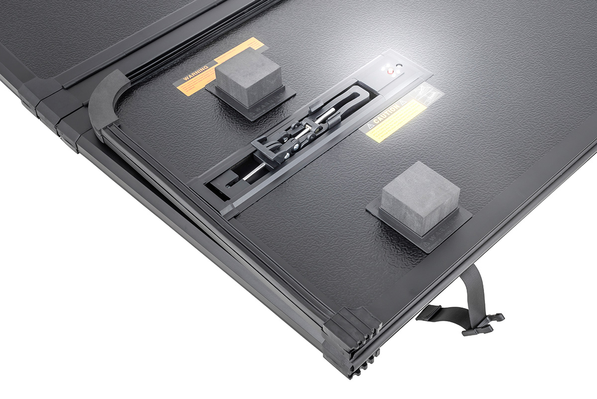 картинка Крышка кузова Great Wall Poer KingKong, трёхсекционная, алюминиевая, черная