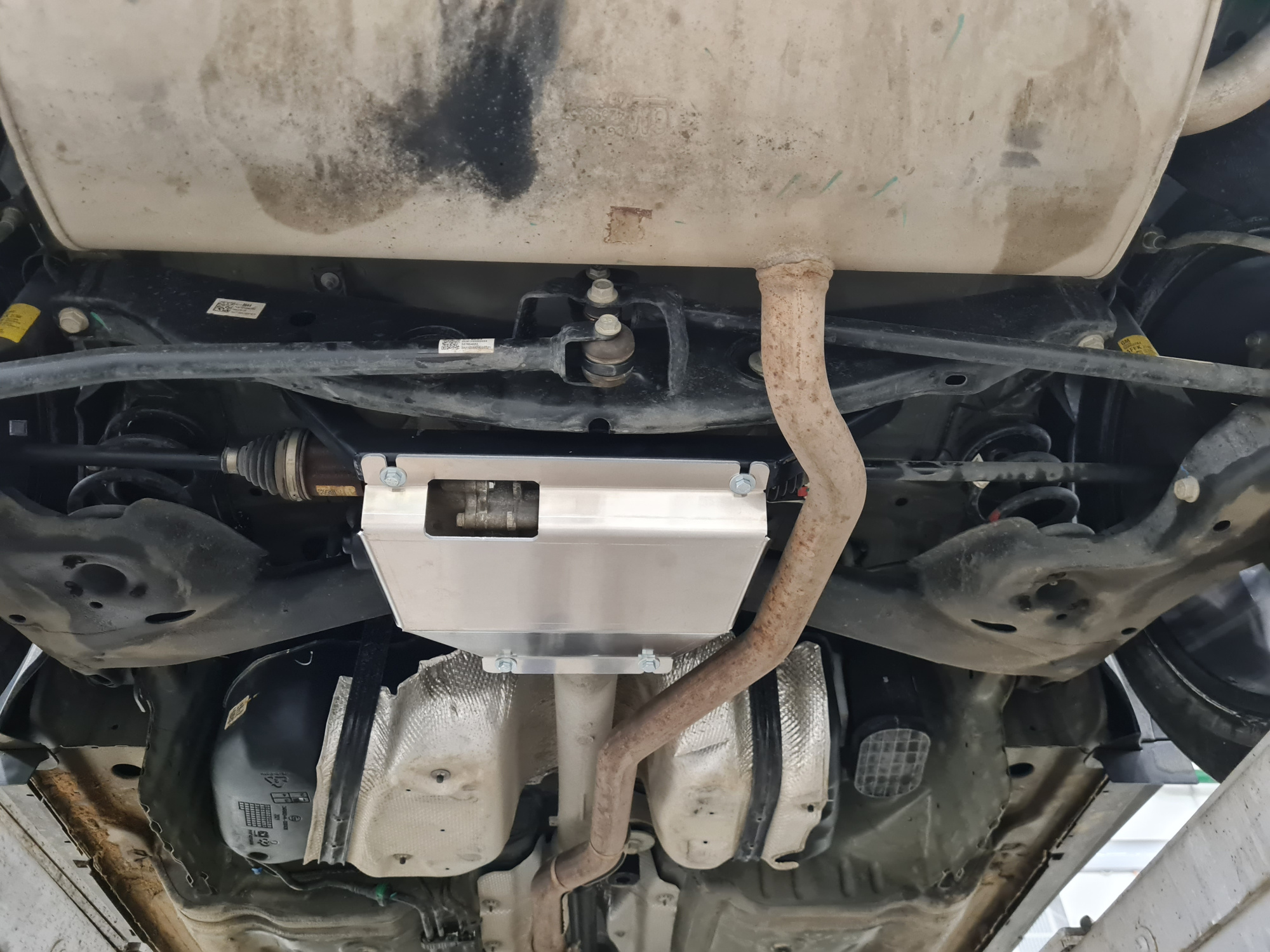 картинка Защита редуктора Chevrolet Trailblaizer 4WD (2020-) (Алюминий 4 мм) 04.43ABC