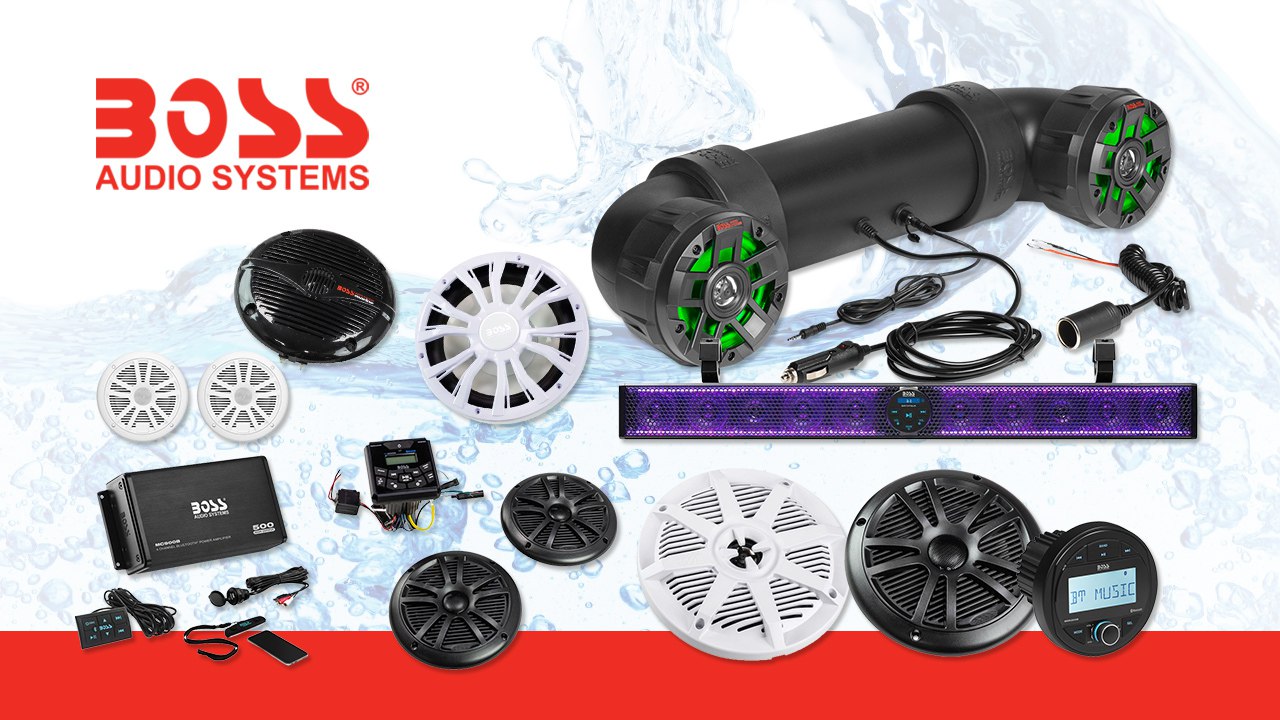 Поступление морской и внедорожной акустики BOSS Audio картинка Поступление морской и внедорожной акустики BOSS Audio