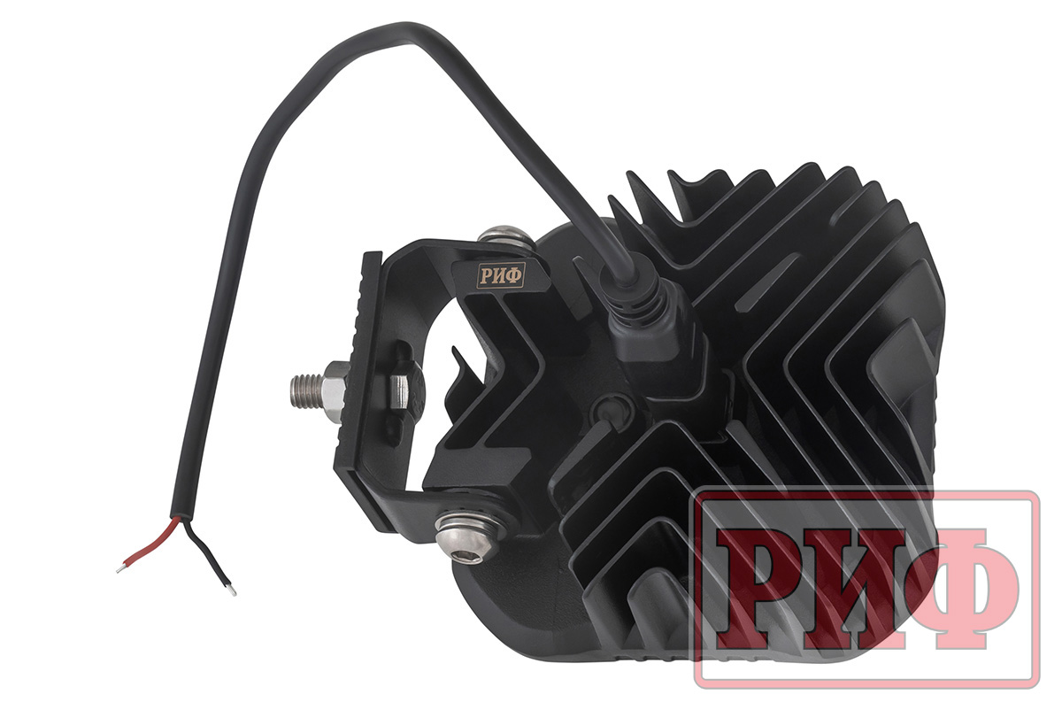 картинка Светодиодная фара дальнего света РИФ 112x112x50 мм 90W LED