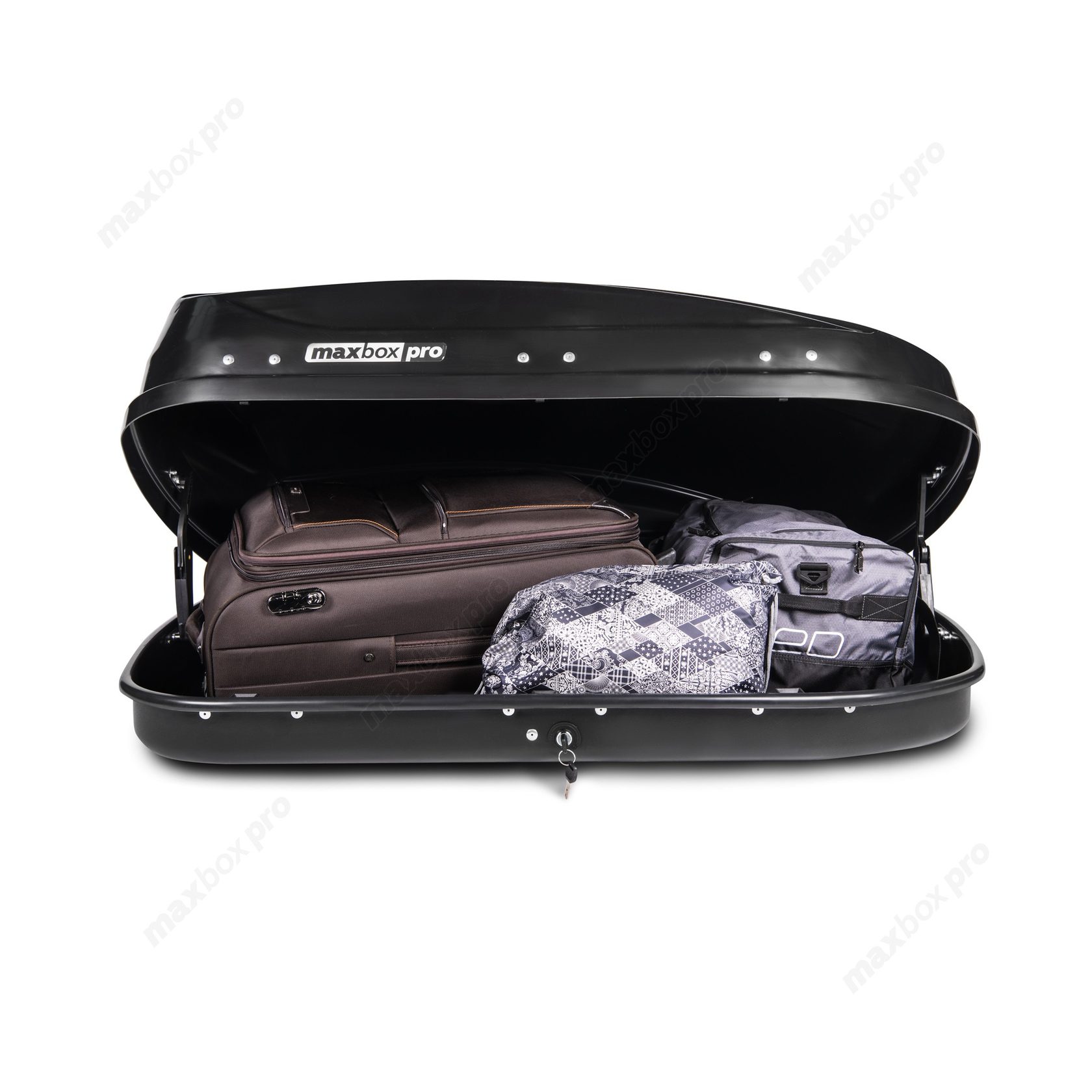 Автобокс MaxBox PRO 400 (малый) черный глянцевый