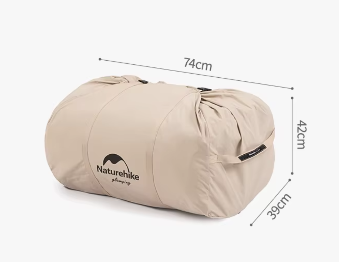 картинка Палатка Naturehike надувная Extend Air 6,3 , цвет песочный