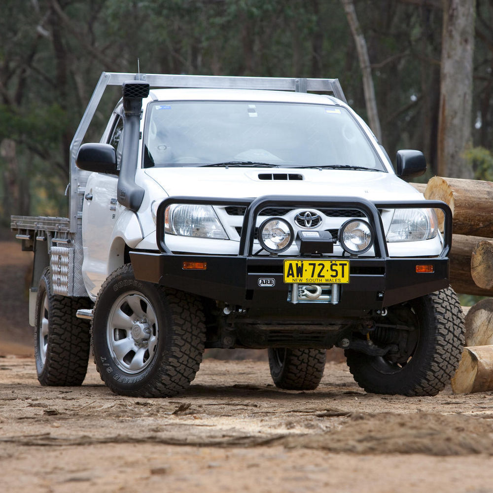 WINCH BAR HILUX 05ON MID FLARE