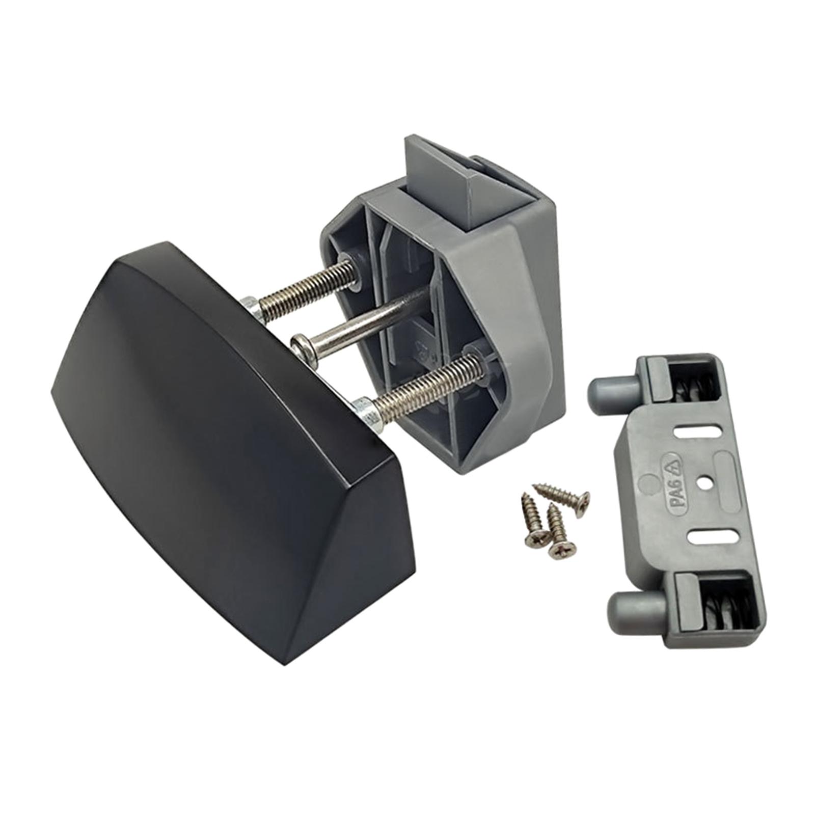 картинка Ручка-замок мебельная BL07-GB (антрацит)