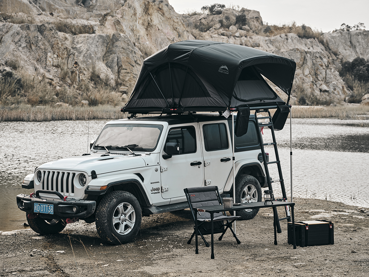 картинка Палатка на крышу автомобиля Wild Land Wild Cruiser 160 Pro ECO
