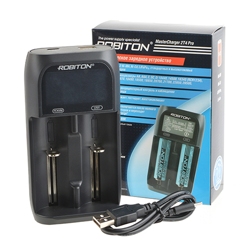 картинка Зарядное устройство Robiton MasterCharger 2T4 Pro, 17040