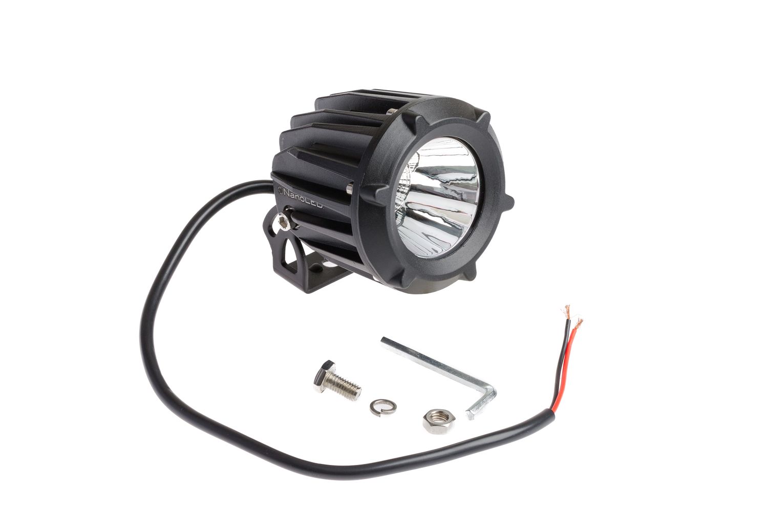 Фара светодиодная NANOLED ULTRA M912, 25W, КРУГЛАЯ, LED 5050, 88x88x80мм