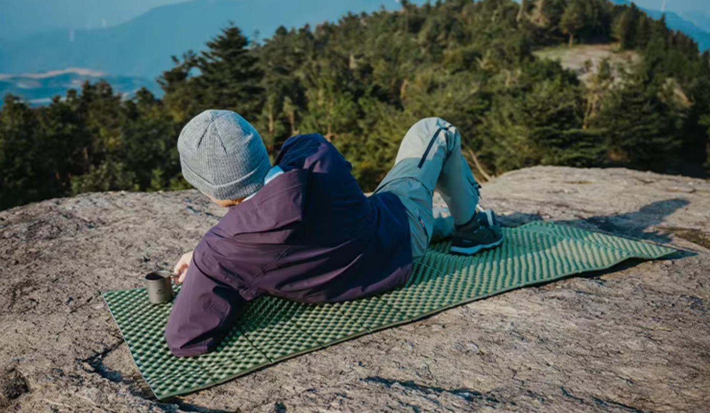 картинка Коврик туристический Naturehike 195х60х1.8 см. IXPE, зеленый