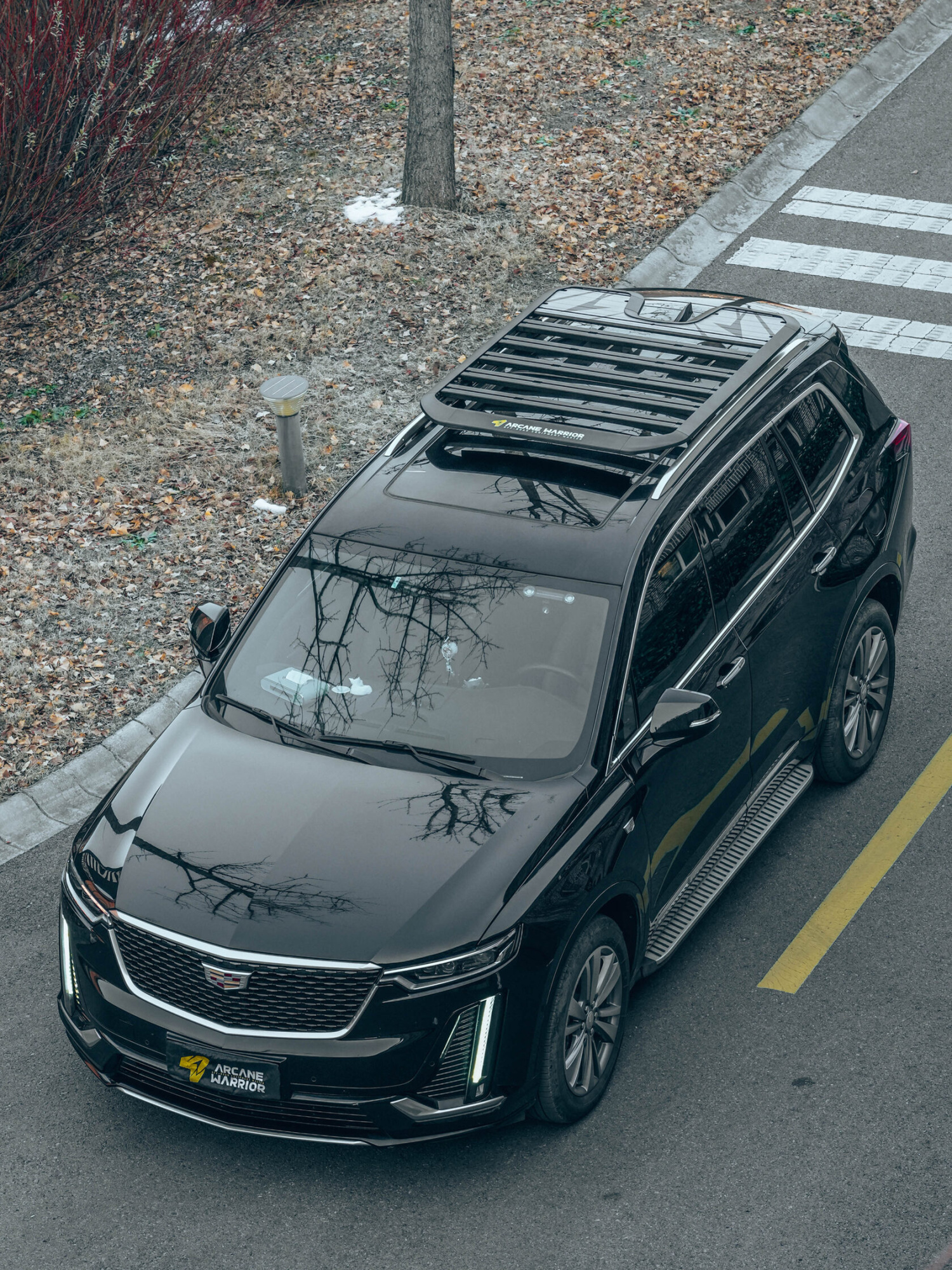 картинка Багажник экспедиционный STORM Roof Rack для Cadillac XT6 (2016-2024)