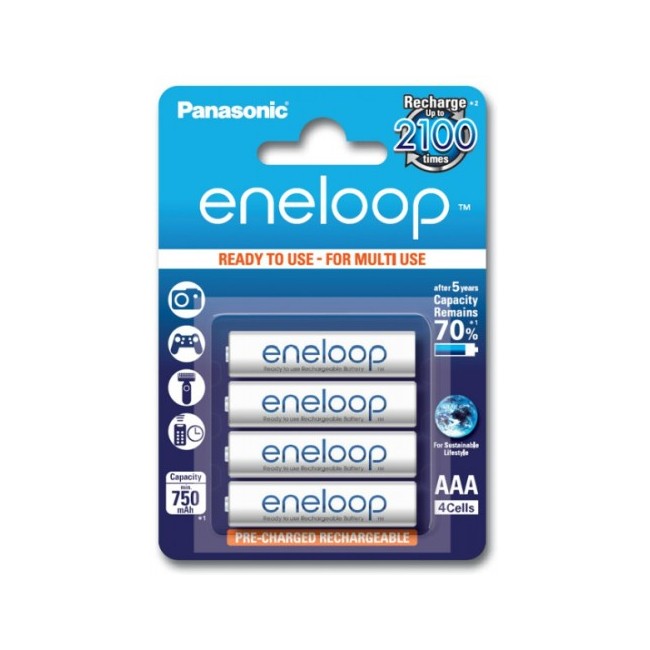 картинка Аккумулятор Panasonic eneloop AAA 750mAh 1 шт.