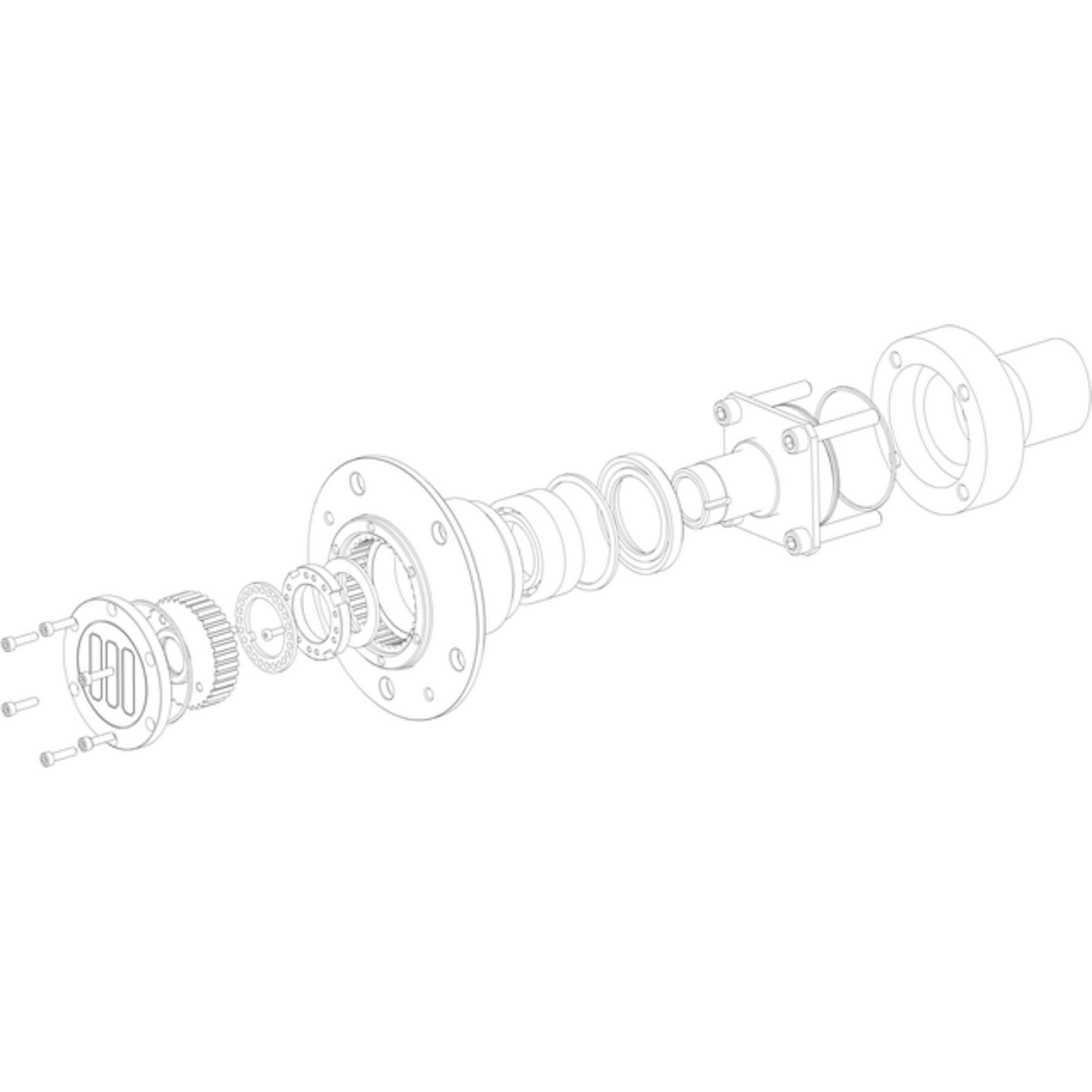 картинка Разгруженные полуоси для Нивы под ABS (22 шлица)