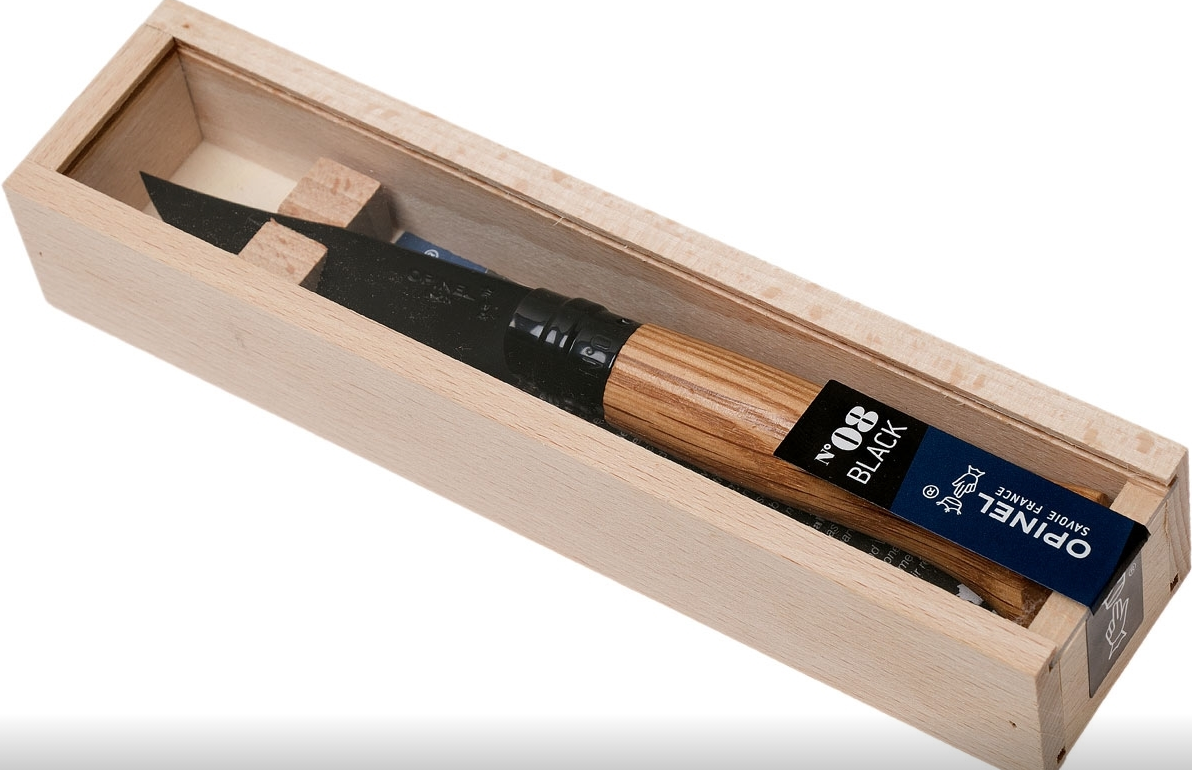 картинка Нож Opinel N°08 Black Oak 002172
