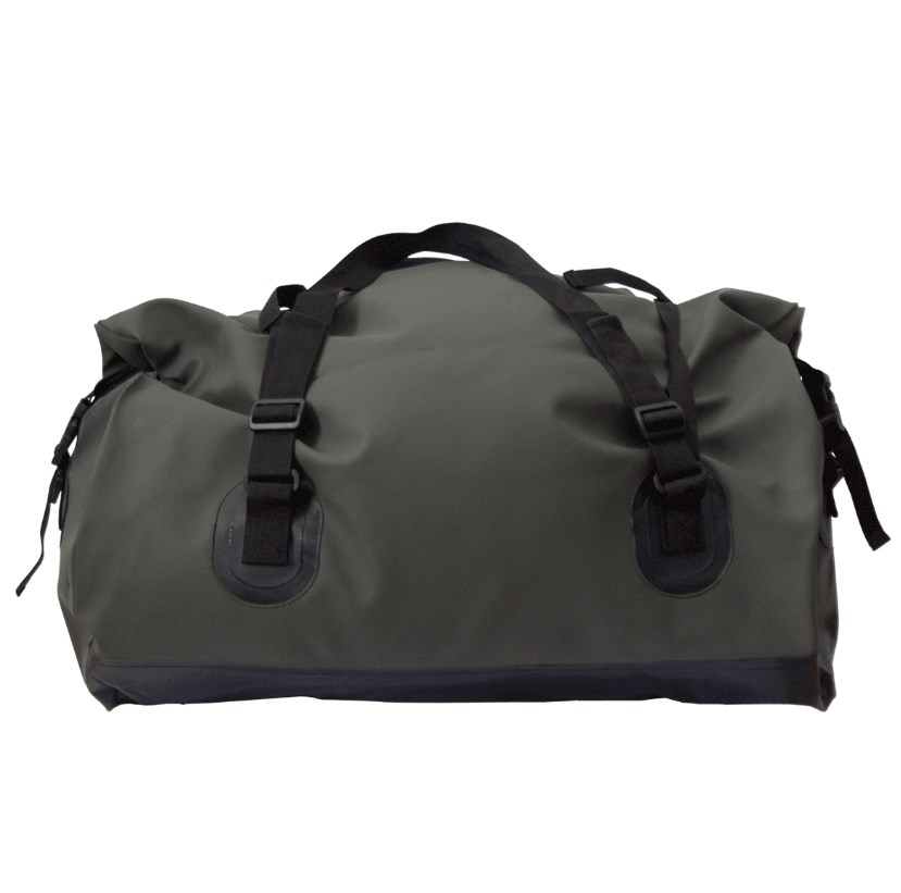 картинка Гермосумка BTrace усиленная ПВХ трикотаж 100л (Оливковый/черный)