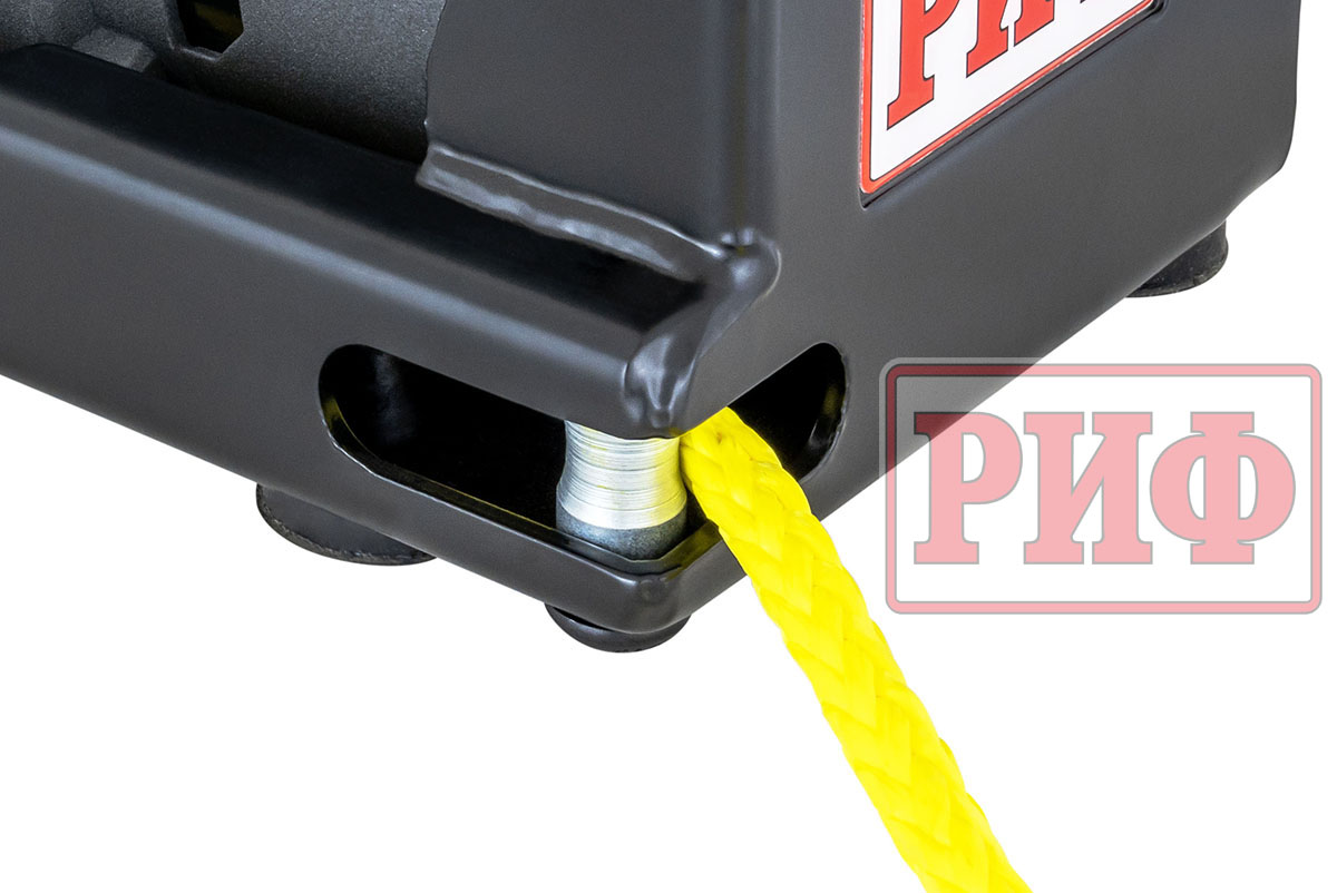 картинка Лебёдка переносная РИФ 6000FSR c площадкой, синтетический трос