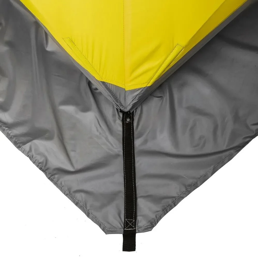 картинка Палатка зимняя PREMIER Куб-3 желтый/серый