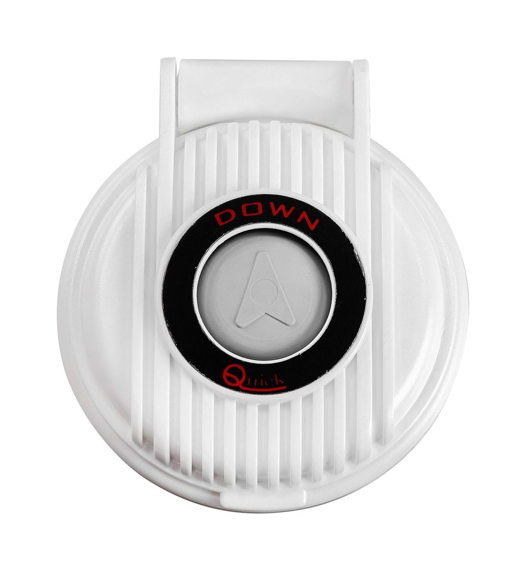 картинка Кнопка управления якорной лебедкой Quick, палубная, Down, белый