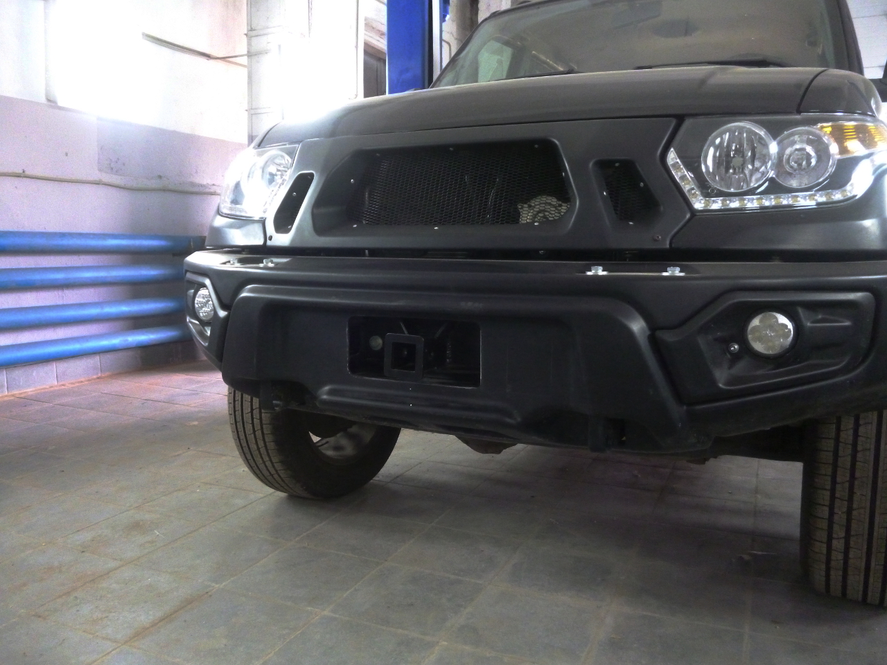 картинка Воздухозаборник на УАЗ Патриот/ Пикап 2015- по Н.В. ABC.UAZ.HT.02