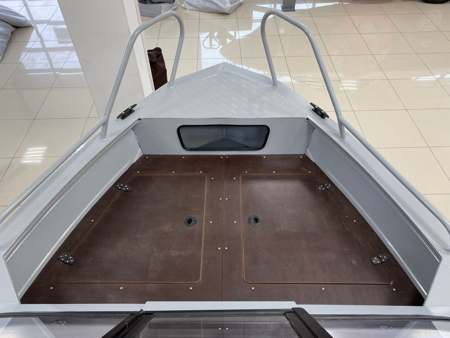 картинка Моторная лодка, Неман 450 DC NEW, серый/черн