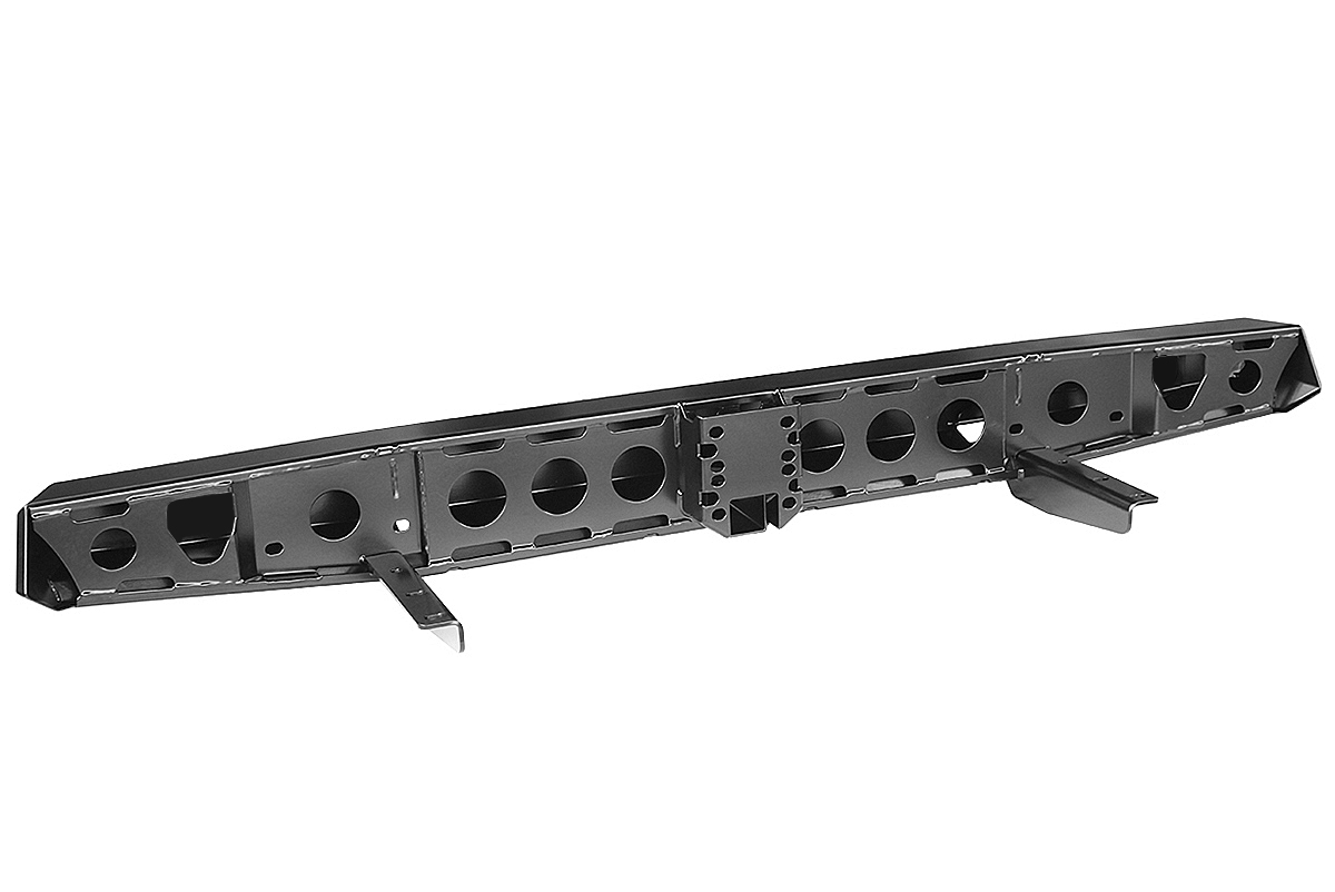 картинка Бампер задний УАЗ Буханка с квадратом под фаркоп, лифт 65 мм РИФ