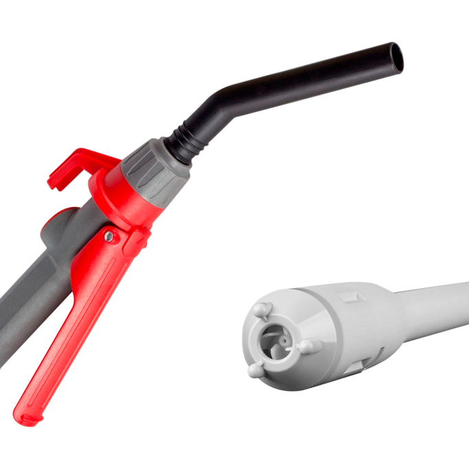 картинка Насос TREP01 для бензина на батарейках с пистолетом (9 л/мин)