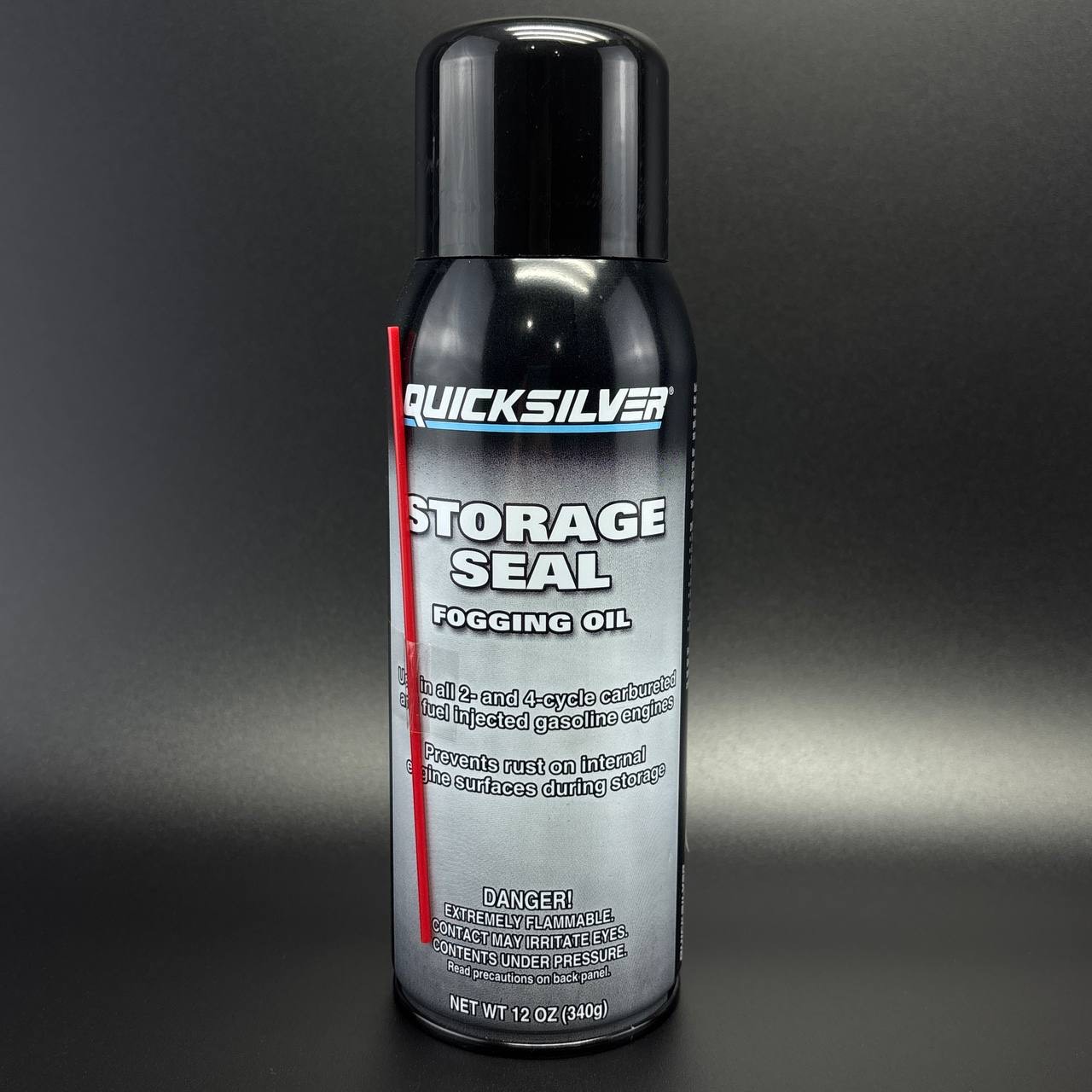 картинка Спрей-смазка консервирующая 340 г Storage seal (12OZ@6) Quicksilver (Fogging oil)
