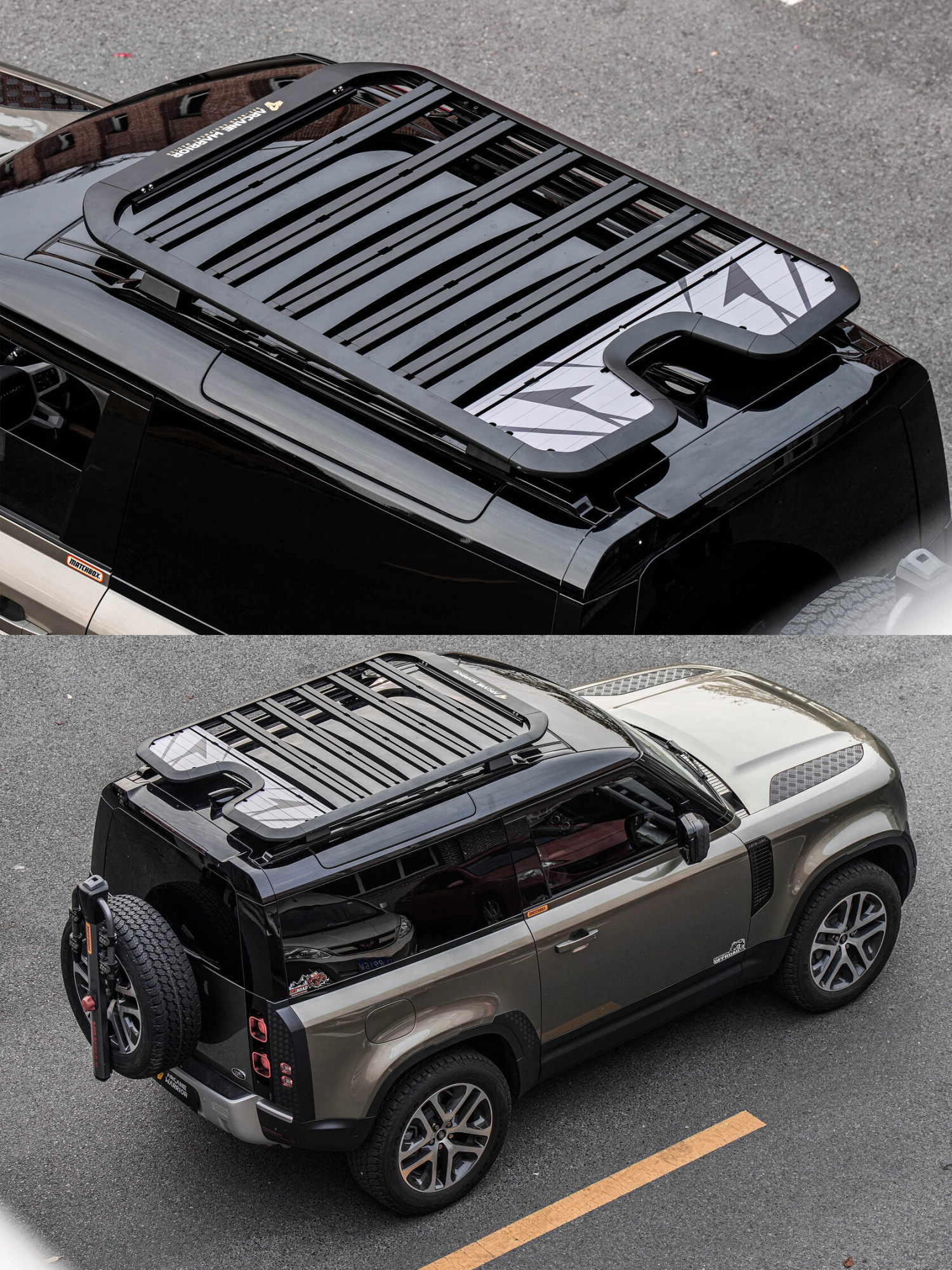 картинка Багажник экспедиционный STORM Roof Rack для Land Rover Defender 90