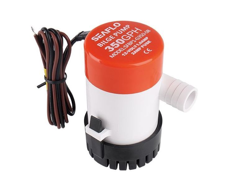 картинка Помпа осушительная 12 В, 350GPH (1324,75 л/час), SeaFlo